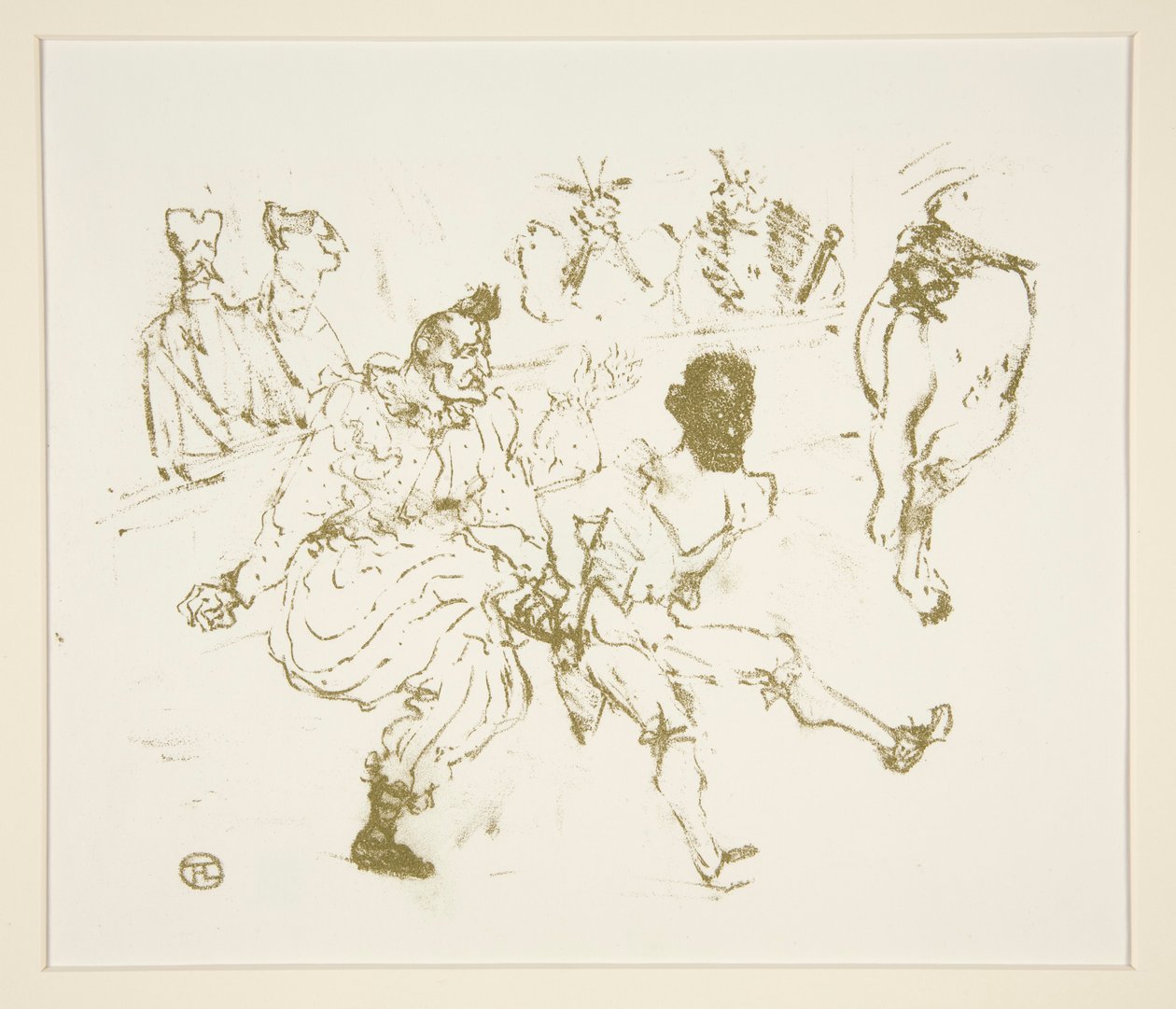 Footit and Chocolat by Henri de Toulouse Lautrec