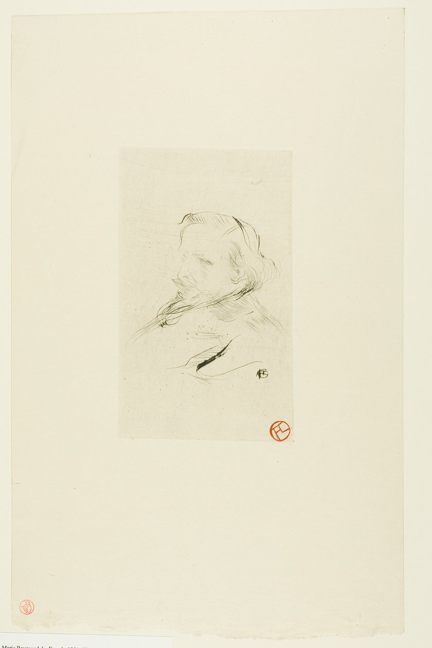 Francis Jourdain by Henri de Toulouse Lautrec