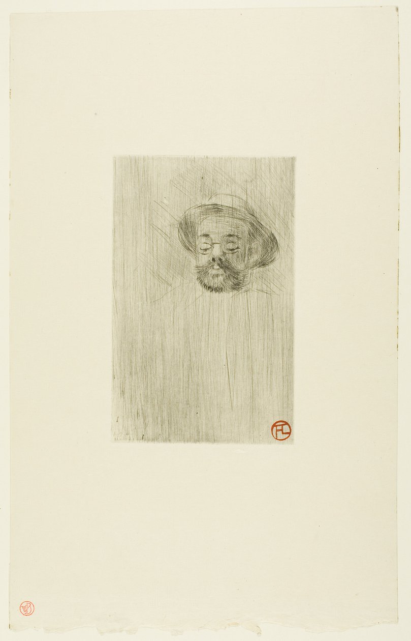 Henry Somm by Henri de Toulouse Lautrec