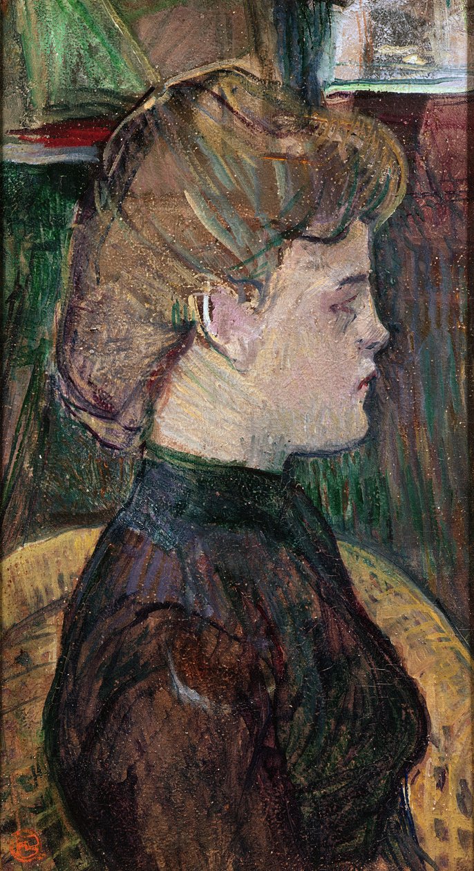 Hélène V. Juliette Vary by Henri de Toulouse Lautrec