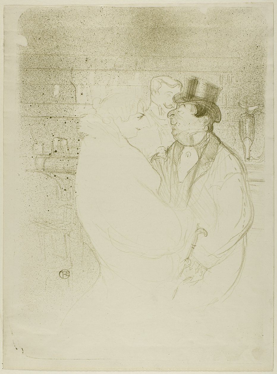 Ida Heath at the Bar by Henri de Toulouse Lautrec
