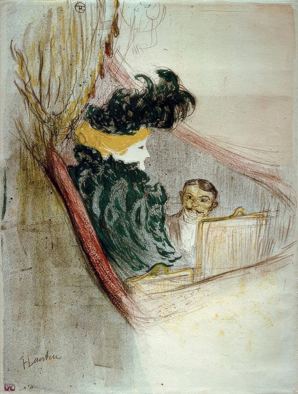 Princely Idyll by Henri de Toulouse Lautrec