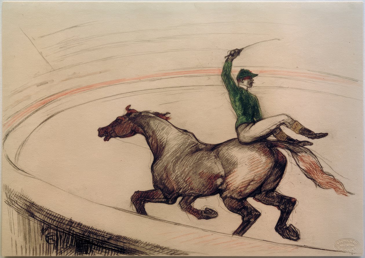 Jockey by Henri de Toulouse Lautrec