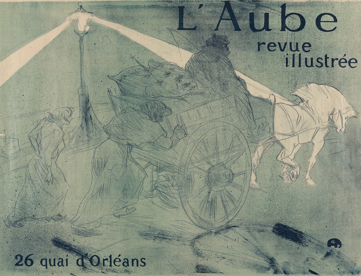 The... by Henri de Toulouse Lautrec