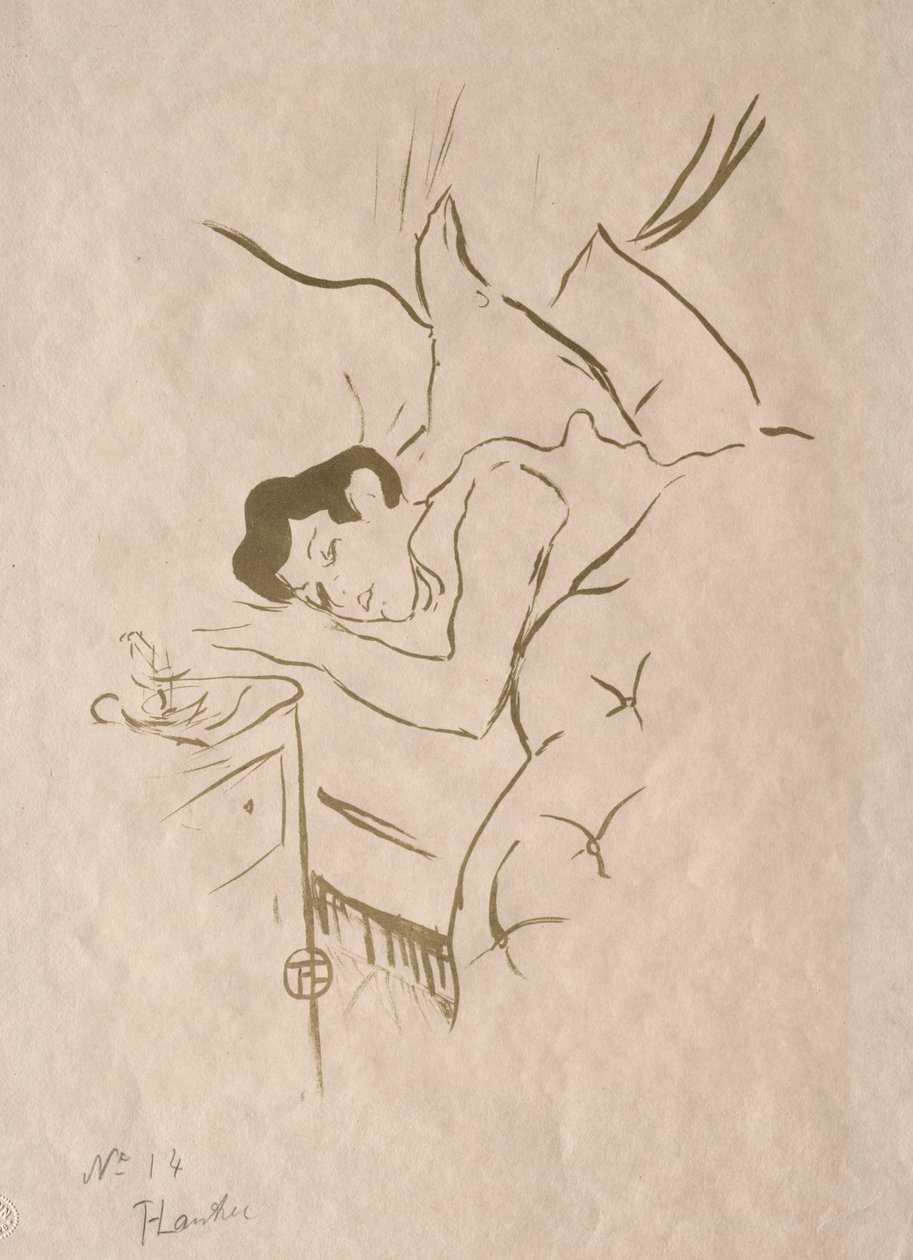 The Old Stories: Your Mouth by Henri de Toulouse Lautrec