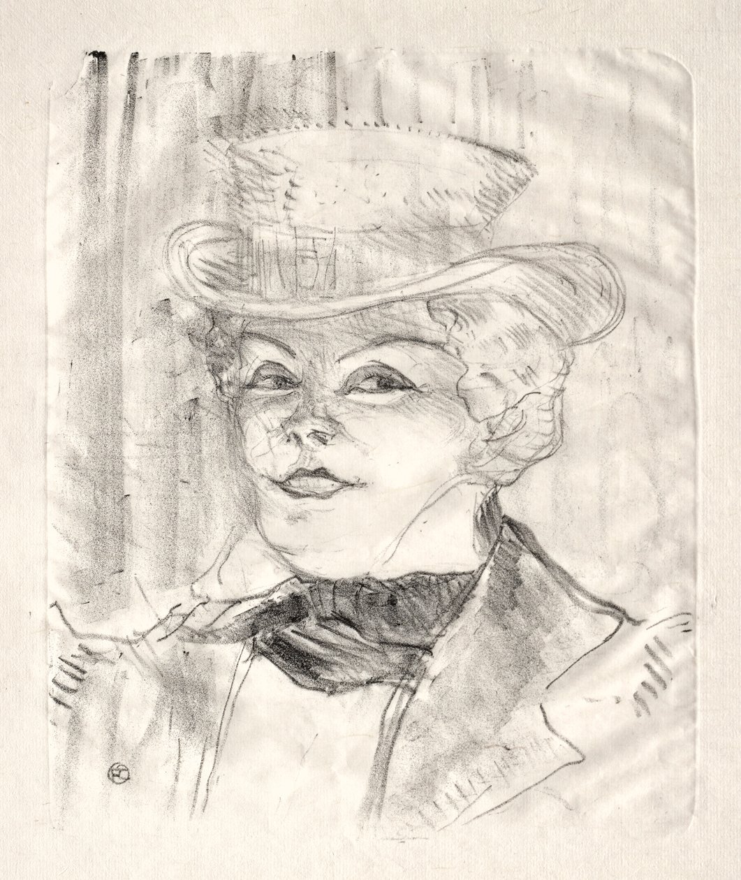 Madame Réjane, 1899 by Henri de Toulouse Lautrec