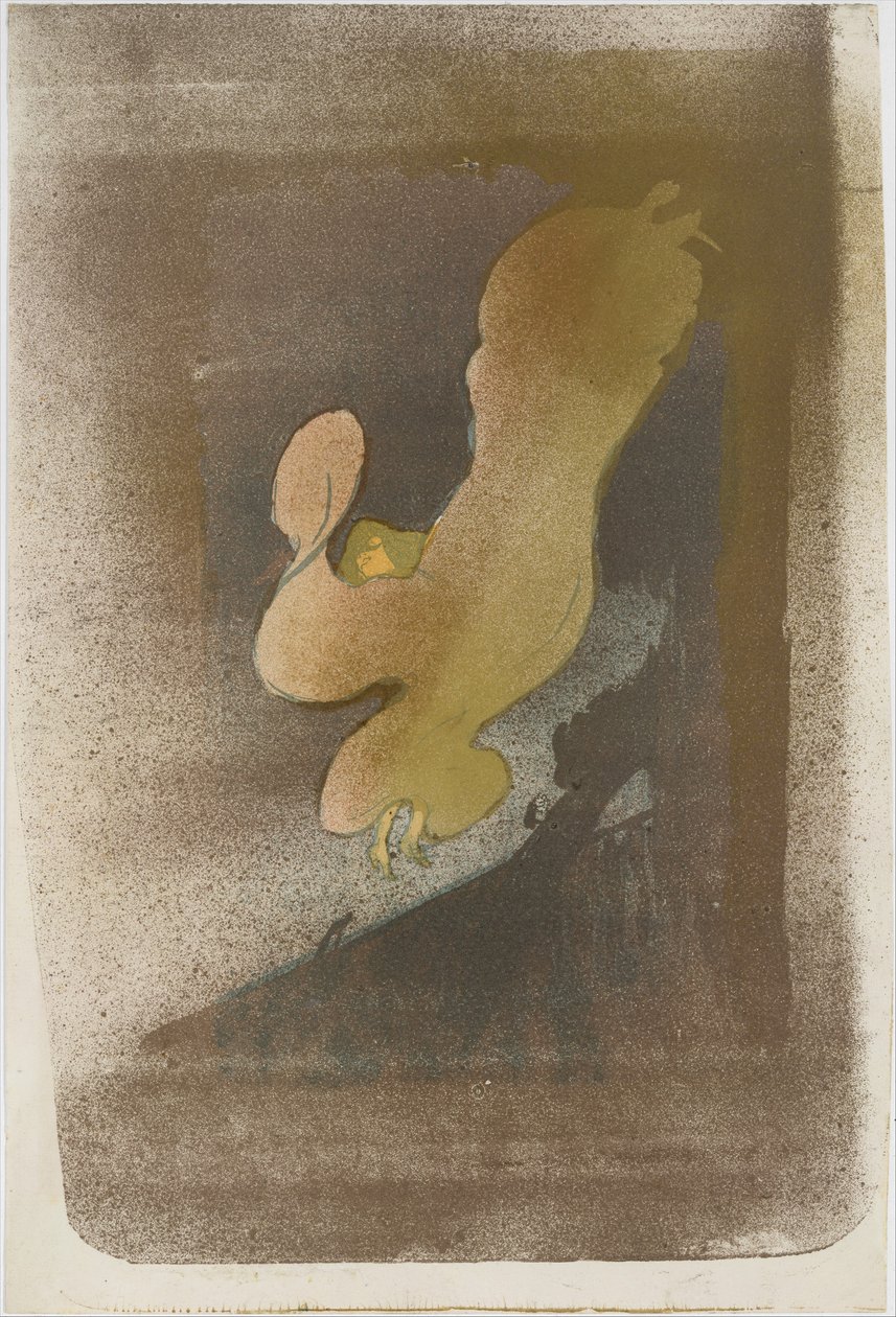 Miss Loïe Fuller, 1893 by Henri de Toulouse Lautrec