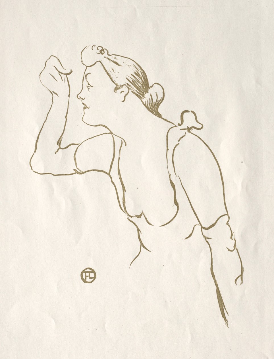 Paula Brébion by Henri de Toulouse Lautrec