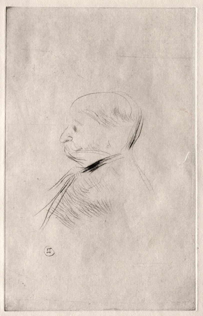 Portrait of M. X., 1898 by Henri de Toulouse Lautrec