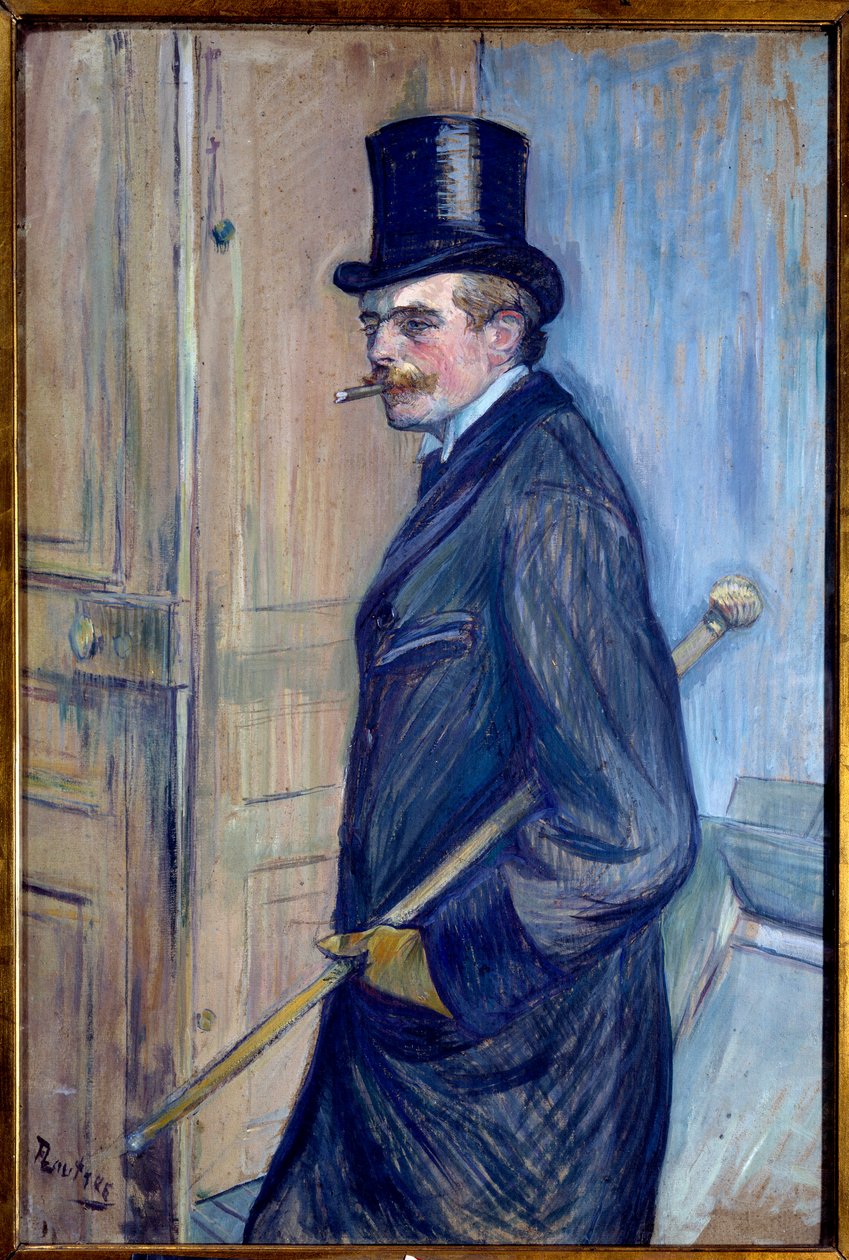 Portrait of Louis Pascal by Henri de Toulouse Lautrec