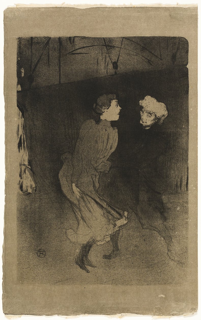Rehearsal at the Folies-Bergère—Emilenne D