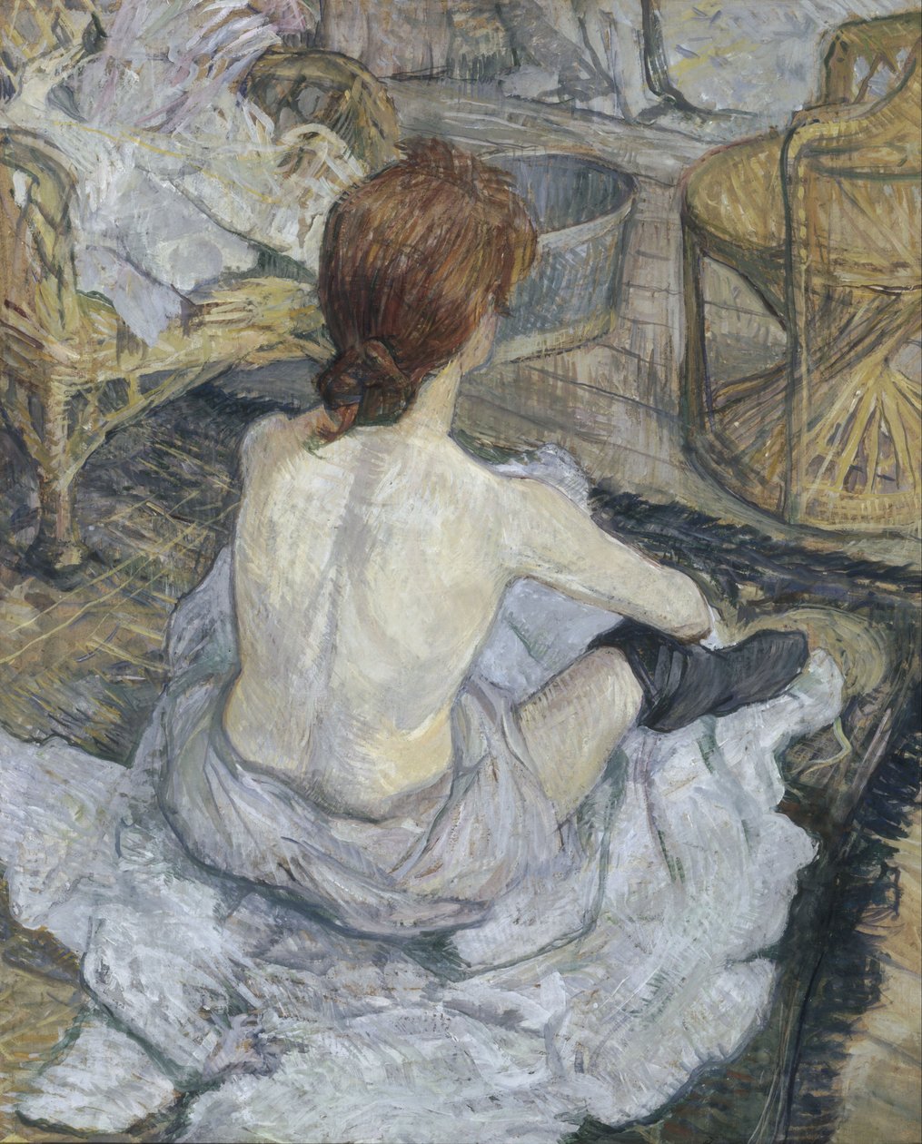 Rousse La Toilette by Henri de Toulouse Lautrec