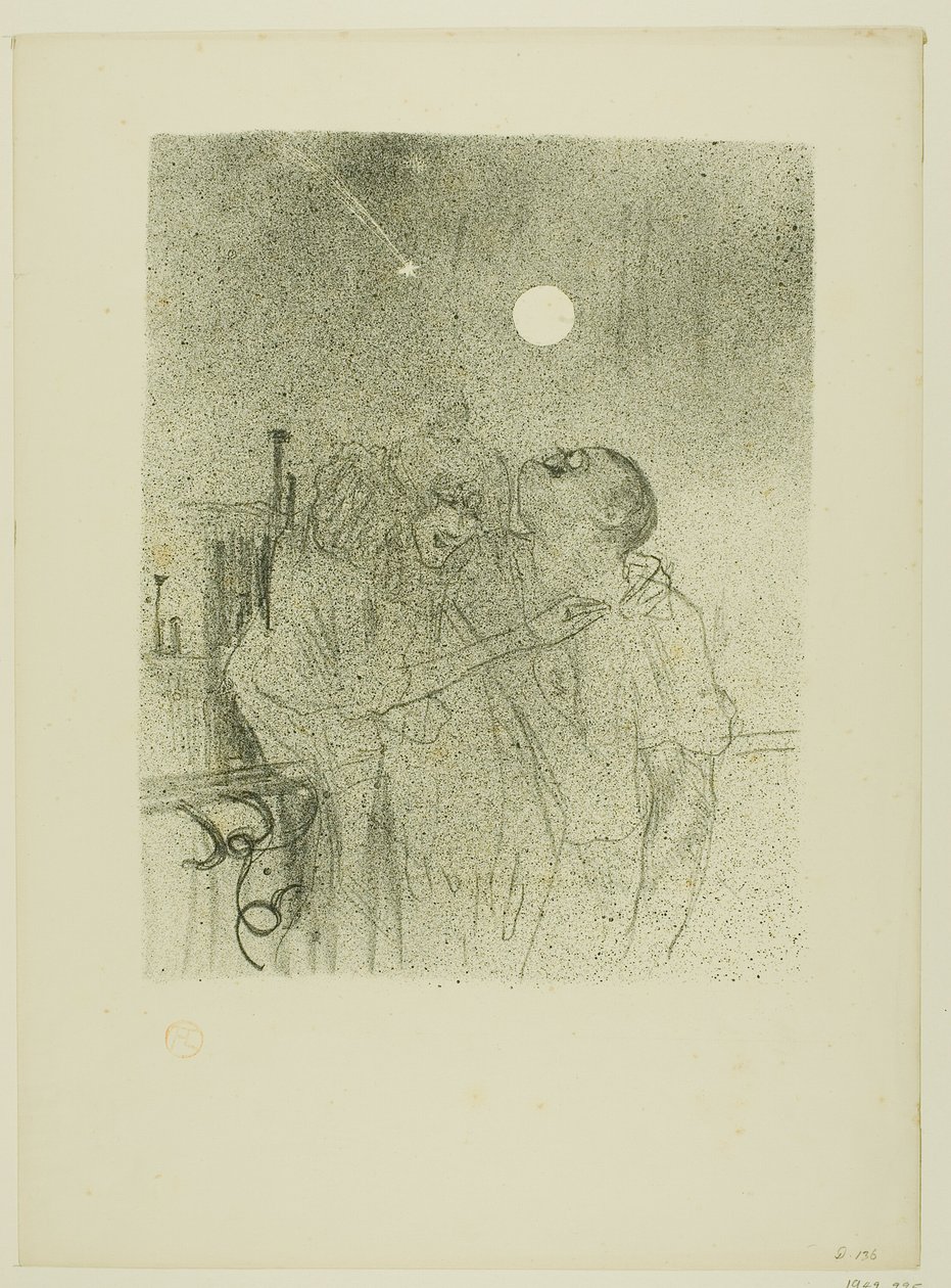 Shooting Stars, from Mélodies de Désiré Dihau by Henri de Toulouse Lautrec