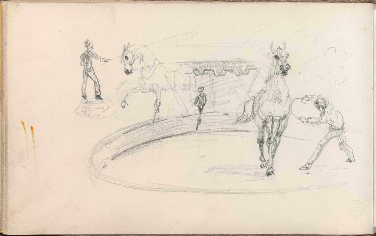 Sketchbook, 1880 by Henri de Toulouse Lautrec