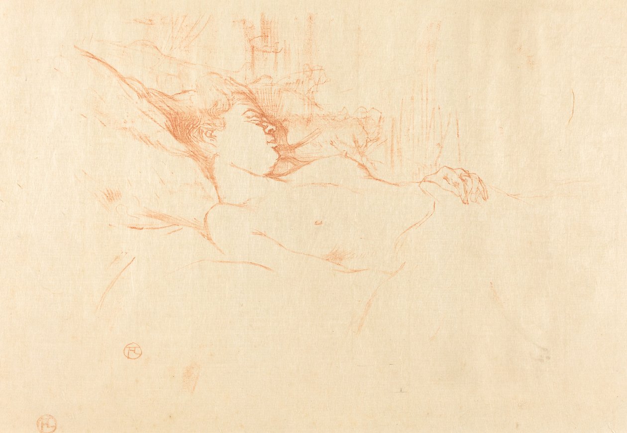 Sleep, 1896 by Henri de Toulouse Lautrec