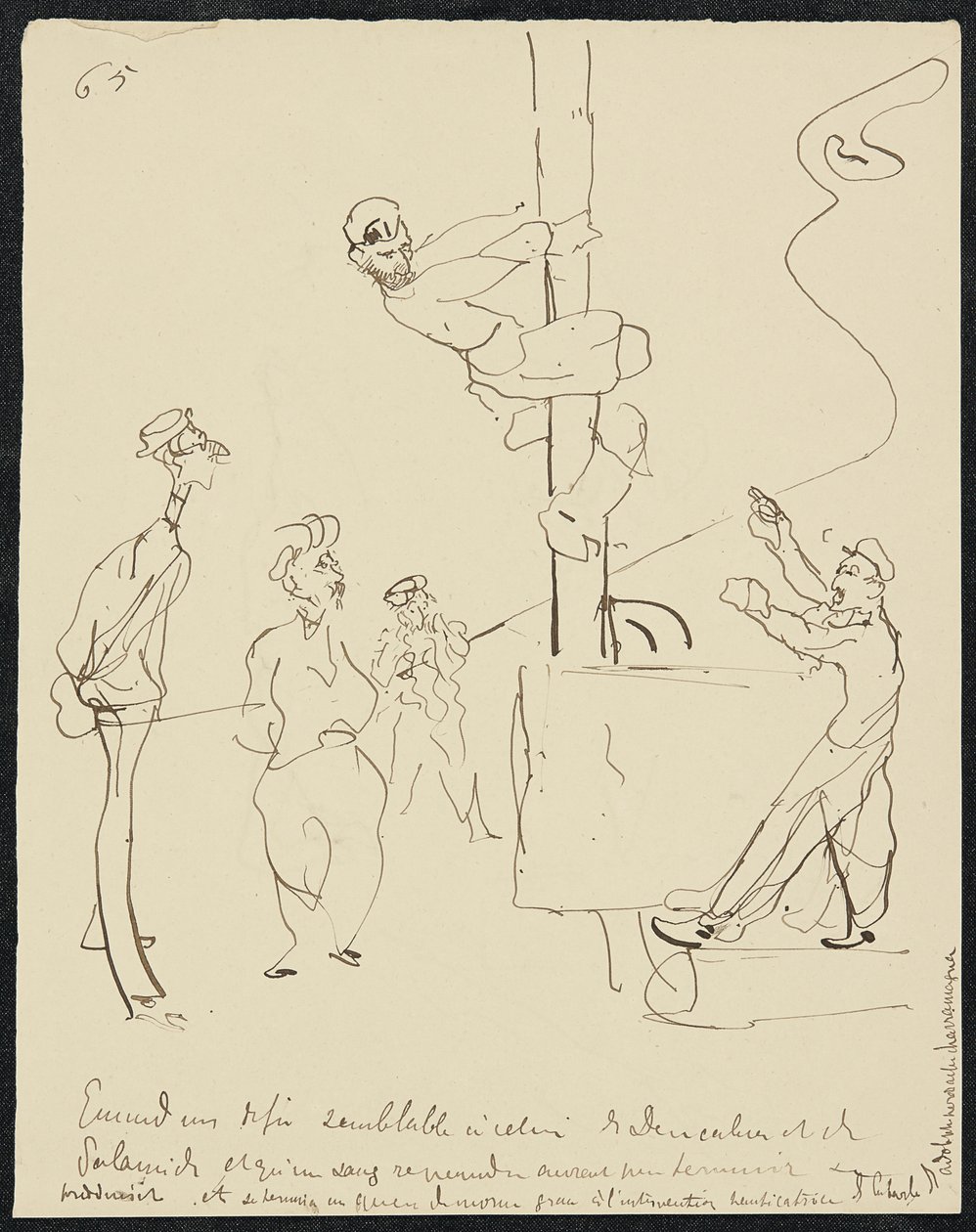 Submersion by Henri de Toulouse Lautrec