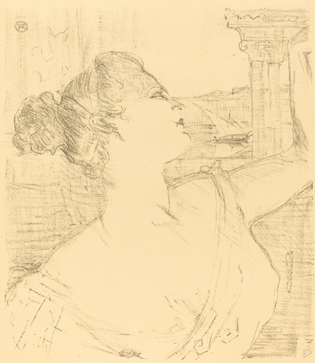 Subra of the Opera, 1896 by Henri de Toulouse Lautrec