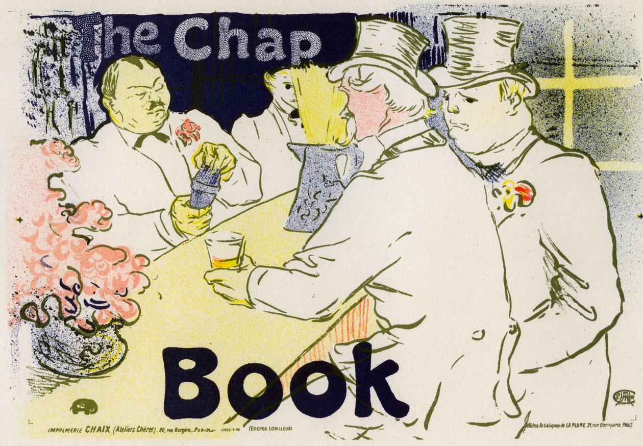 The Chap Book, 1896 by Henri de Toulouse Lautrec