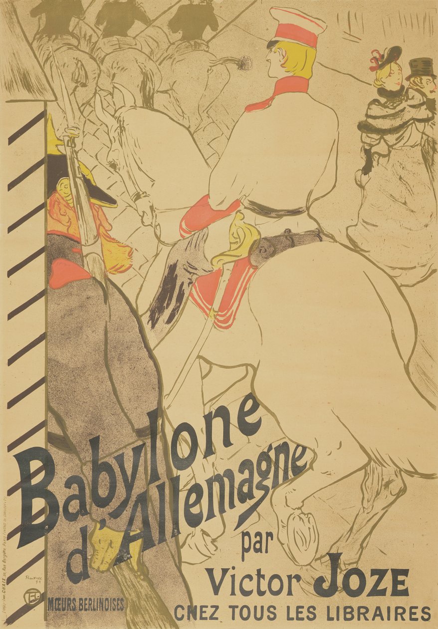 The German Babylon by Henri de Toulouse Lautrec