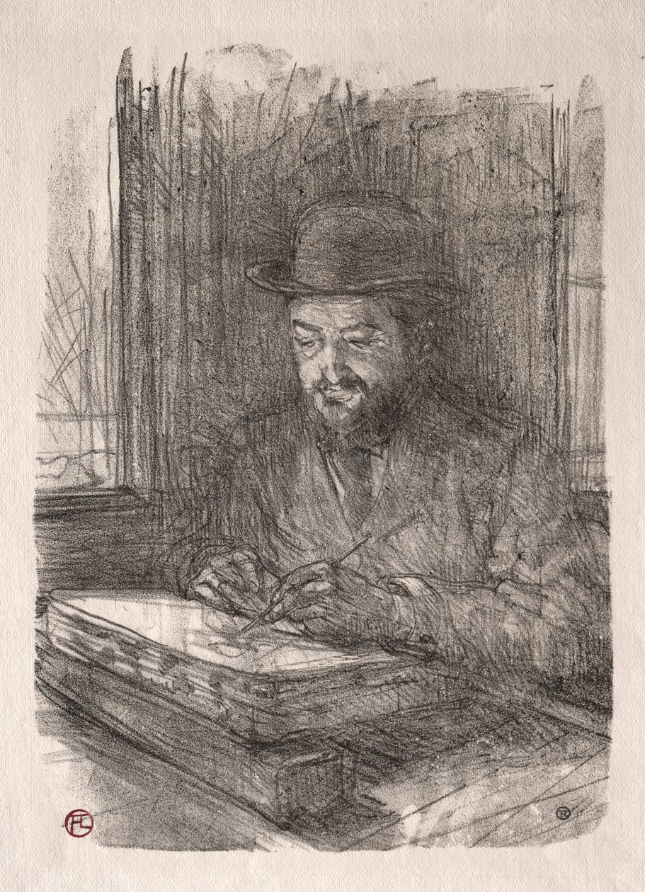 The Good Lithographer, 1898 by Henri de Toulouse Lautrec