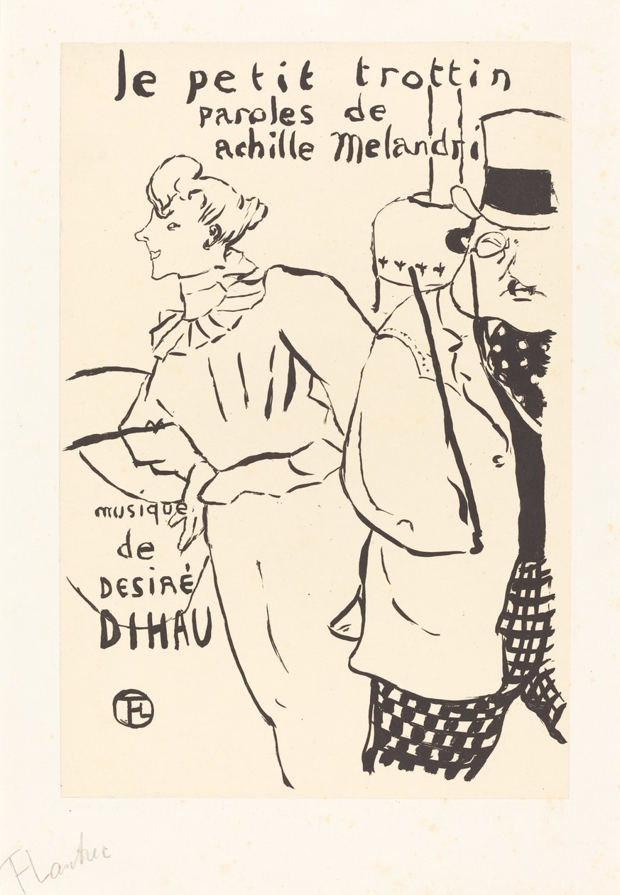 The Little Errand-Girl by Henri de Toulouse Lautrec