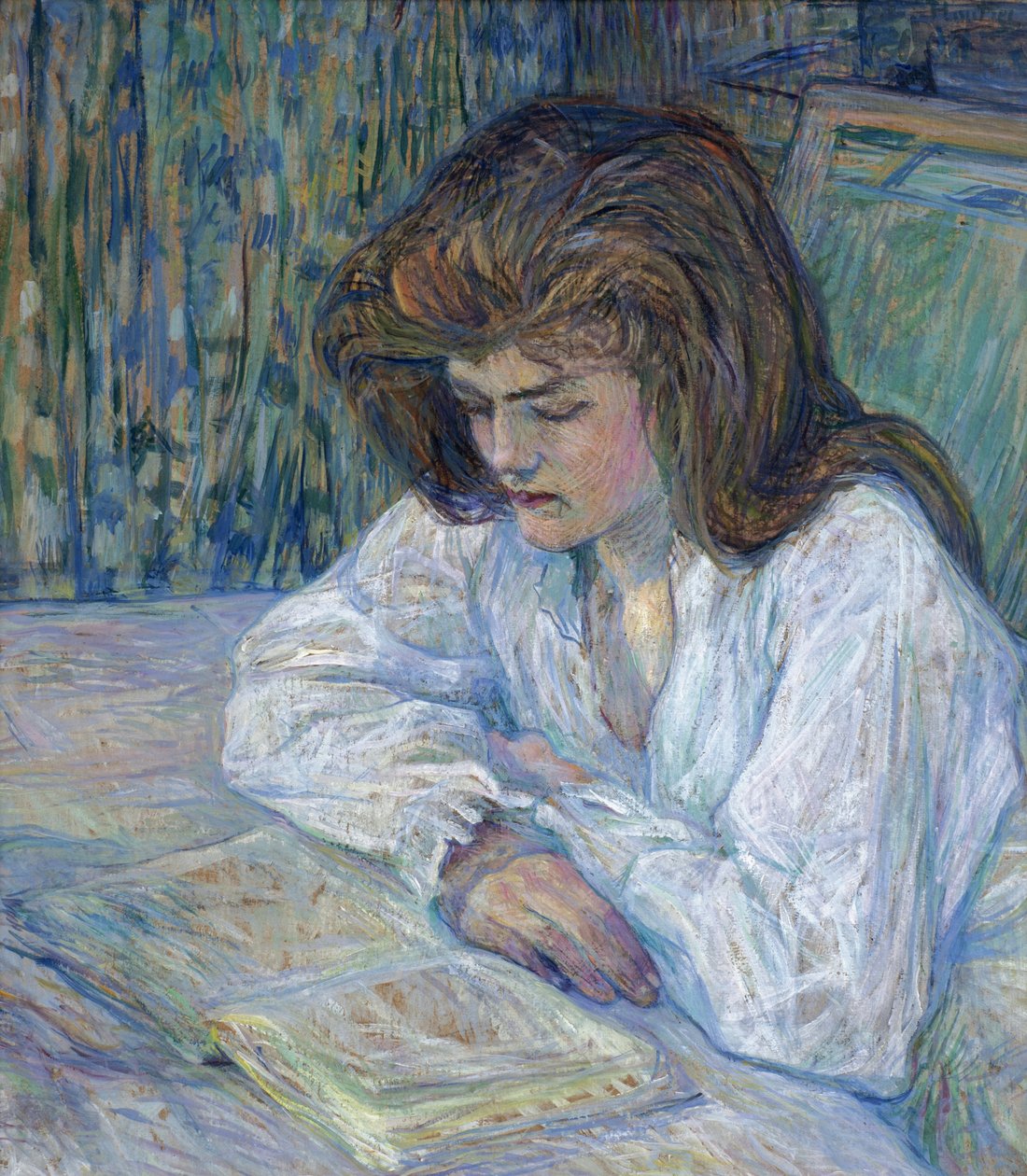 The Reader by Henri de Toulouse Lautrec