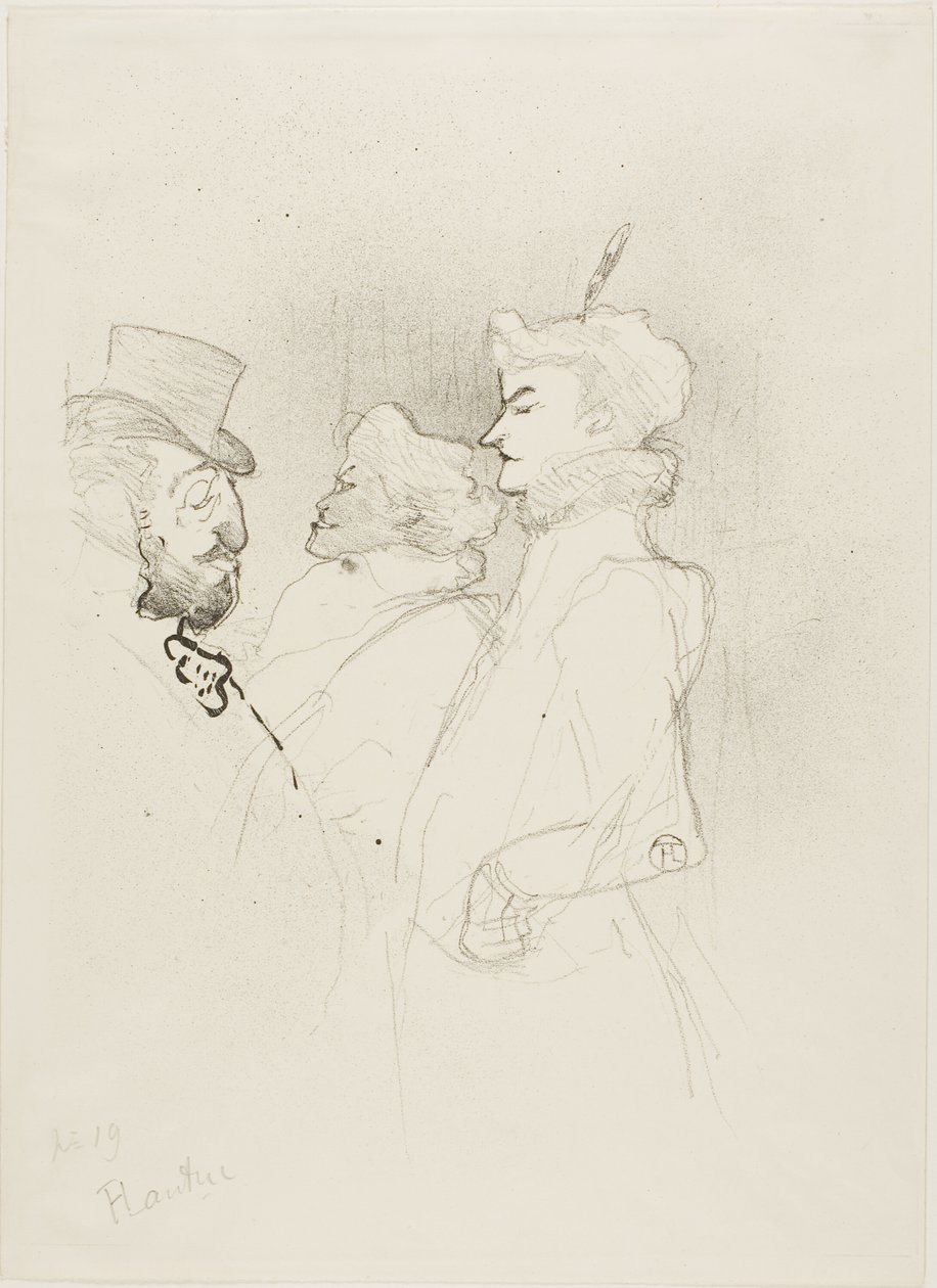 Why Not?... Once Does Not Count by Henri de Toulouse Lautrec