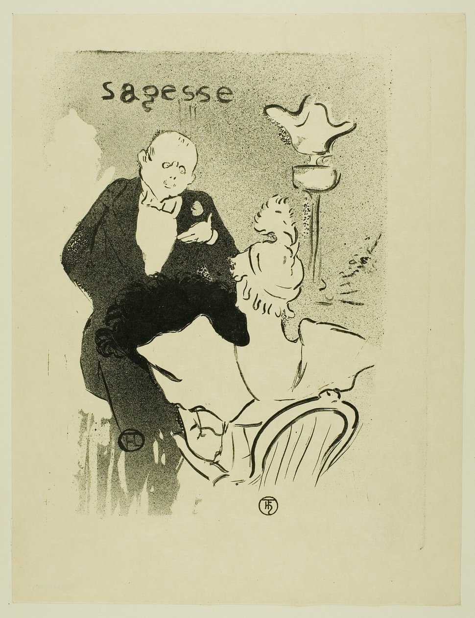 Wisdom by Henri de Toulouse Lautrec