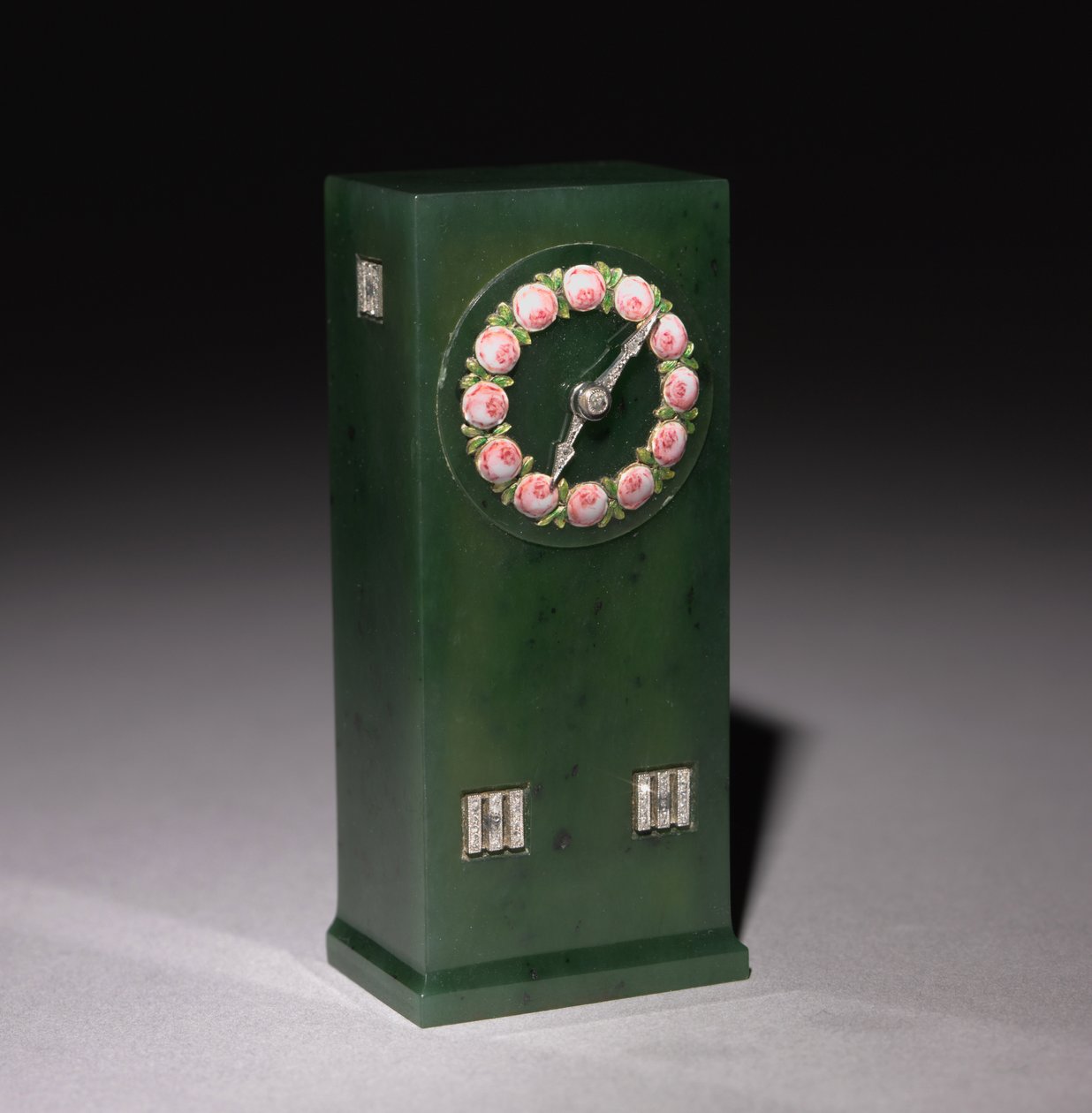 Clock, firm of Peter Carl Fabergé by Henrik Wigstrom