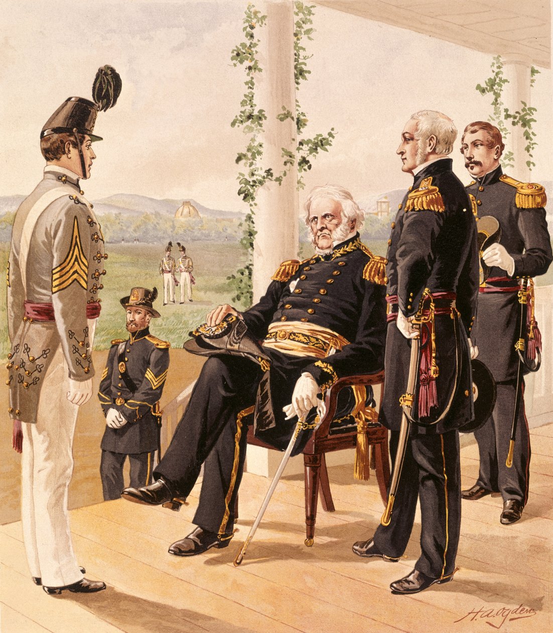 Uniforms of the American army, 1858-61, published by G.H. Buek and Company, 1885 by Henry Alexander Ogden