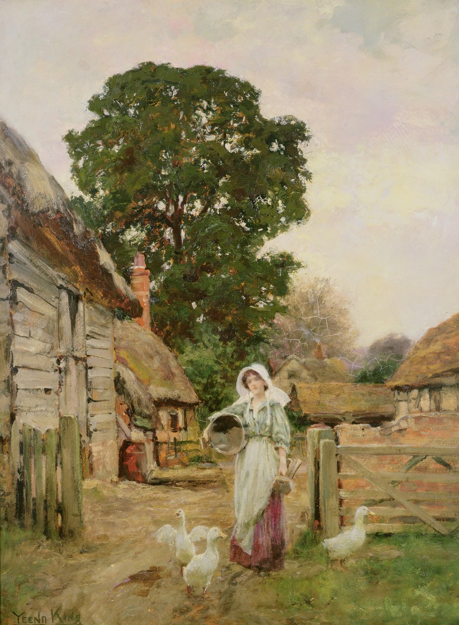 The Dairy Maid by Henry John Yeend King