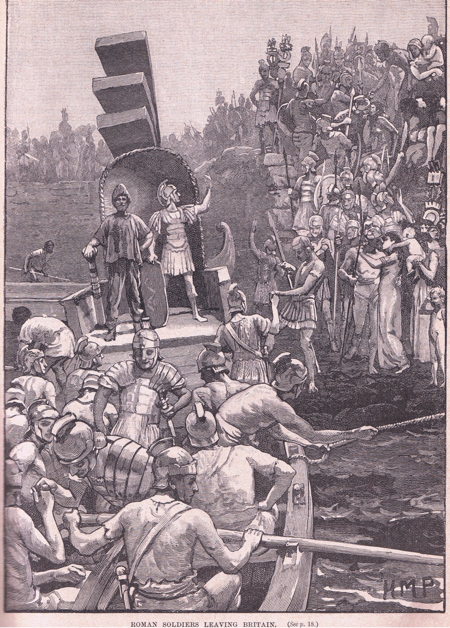 Roman Soldiers Leaving Britain AD 410 by Henry Marriott Paget