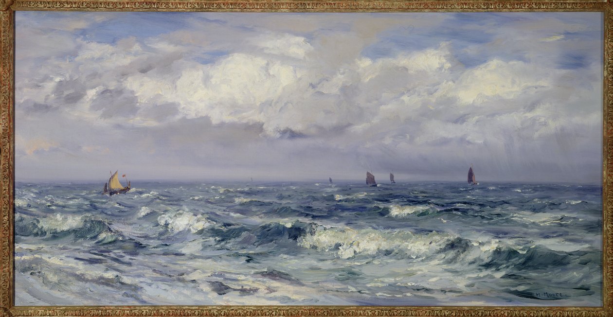 Squally Weather, South Coast by Henry Moore: Fine art print