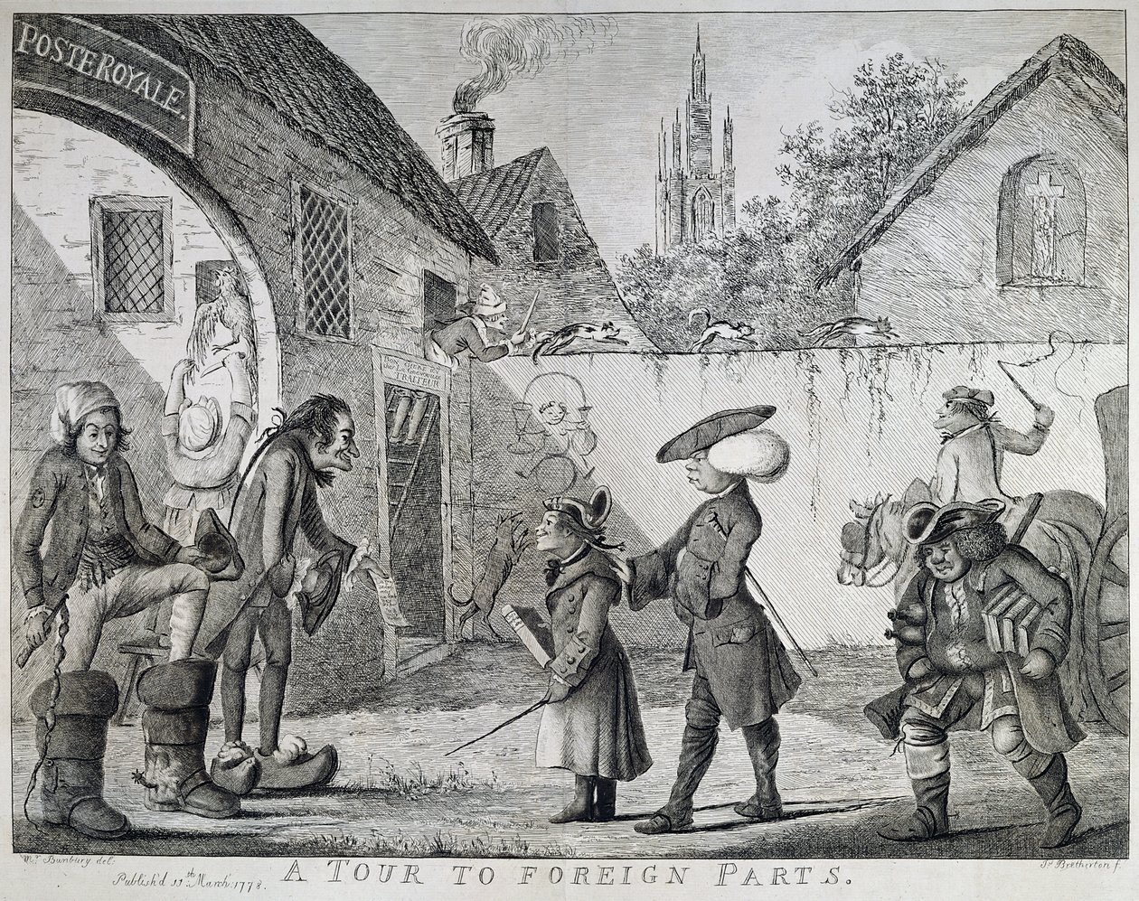 A Tour to Foreign Parts by Henry William Bunbury