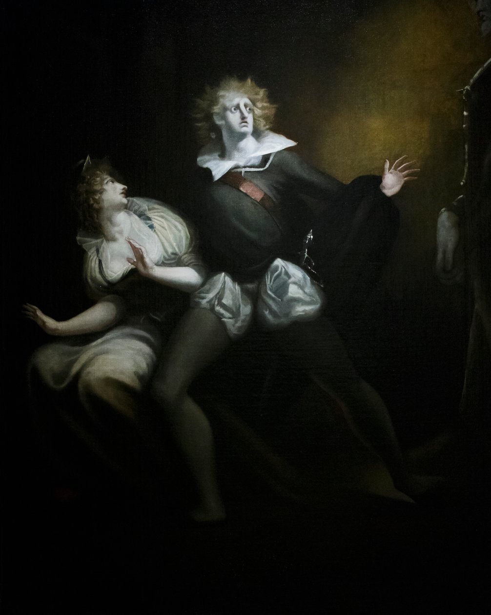 Gertrude, Hamlet and the Ghost of Hamlet