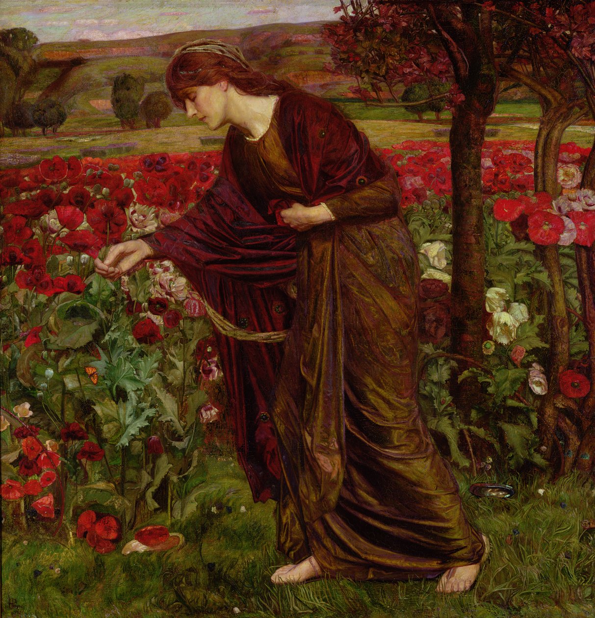 In the Garden of Proserpina, 1893 by Henry A. Payne