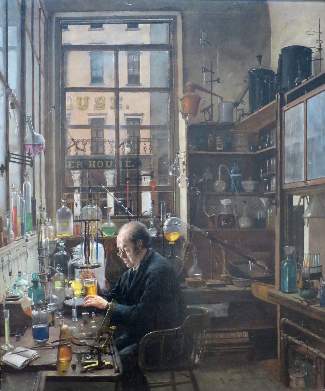 In the Laboratory by Henry Alexander