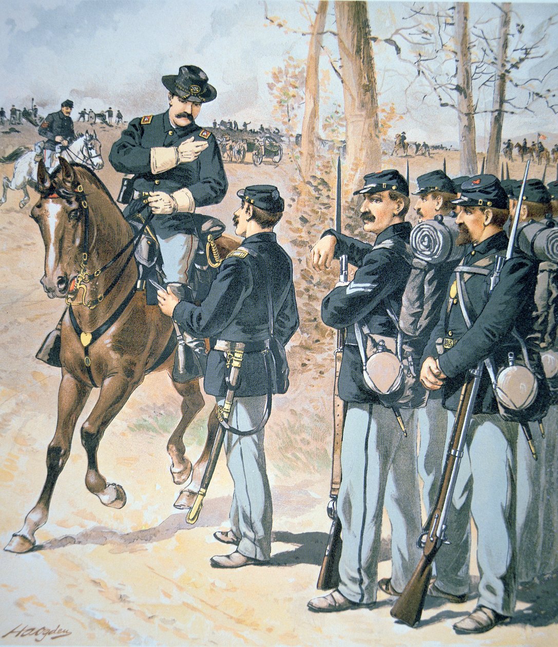 Campaign Uniforms of the Federal Army by Henry Alexander Ogden