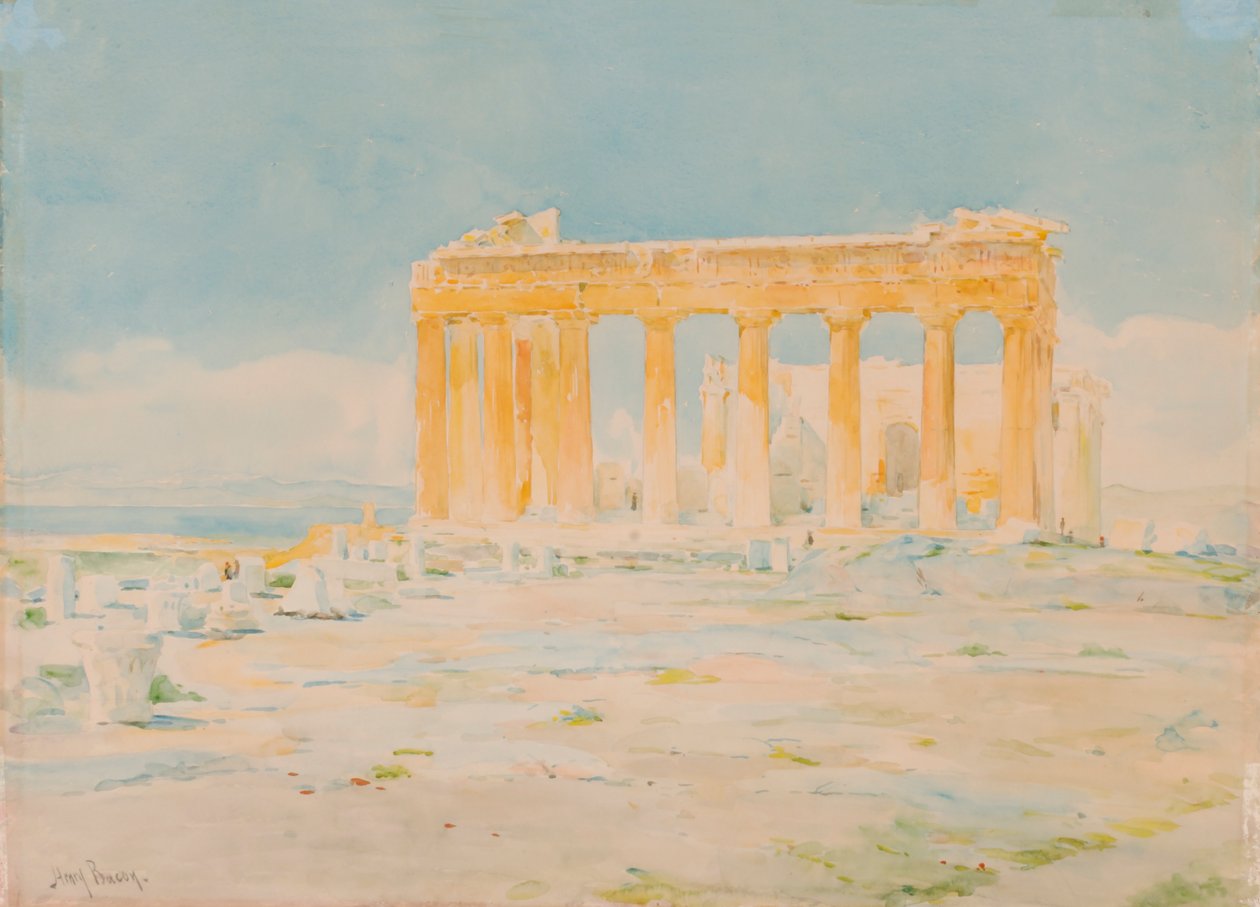 The Parthenon, East Facade by Henry Bacon