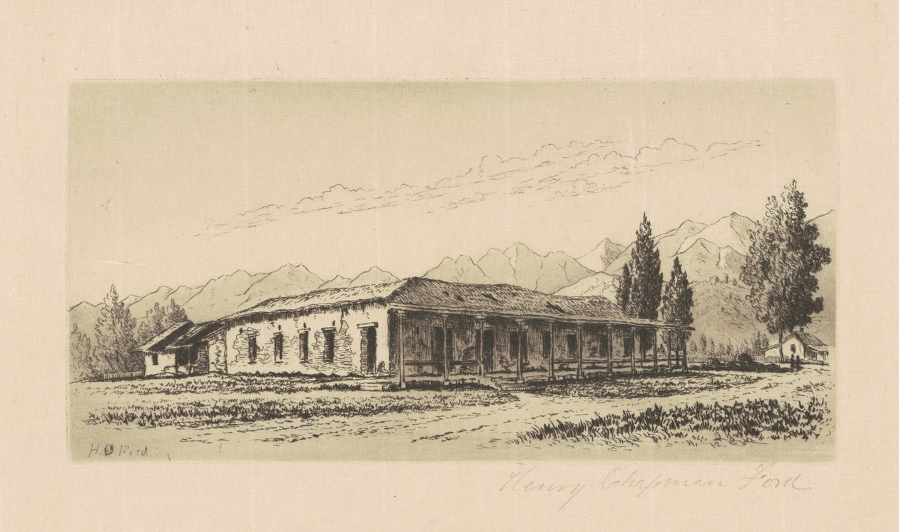 Aguirre House Santa Barbara by Henry Chapman Ford