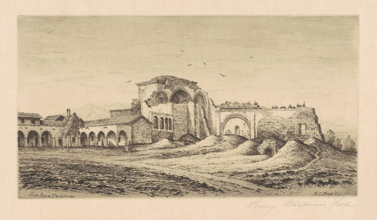 Mission San Juan Capistrano by Henry Chapman Ford