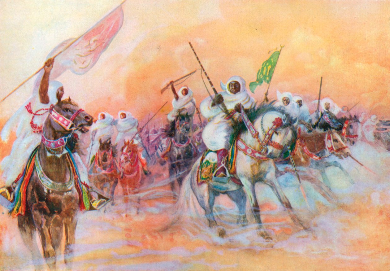 A Powder Play in Morocco by Henry Charles Seppings Wright