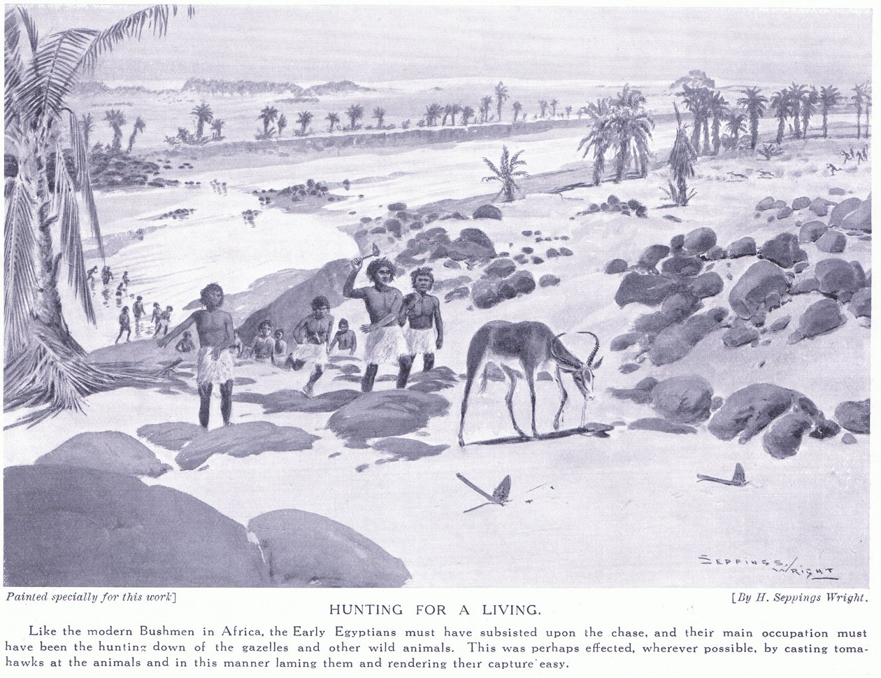 Hunting for a Living by Henry Charles Seppings Wright