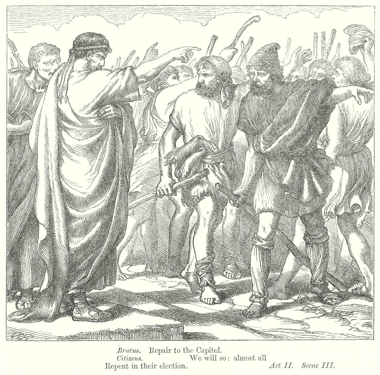 Coriolanus by Henry Courtney (after) Selous