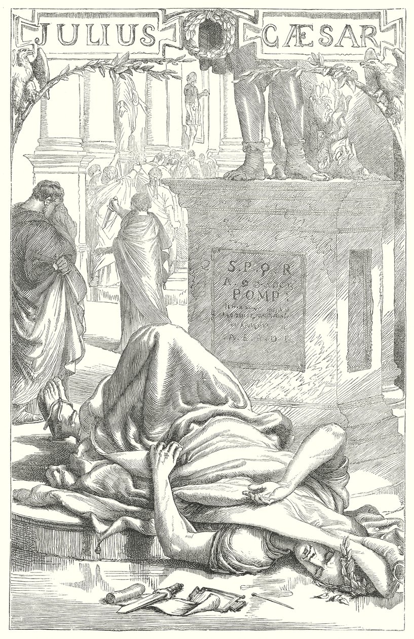 Julius Caesar by Henry Courtney (after) Selous