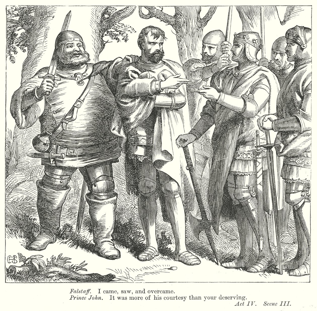 King Henry IV Part II by Henry Courtney (after) Selous