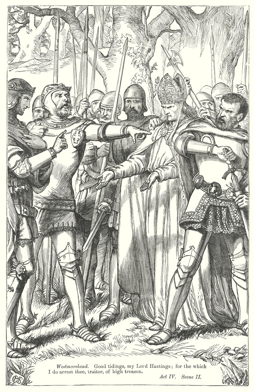 King Henry IV Part II by Henry Courtney (after) Selous