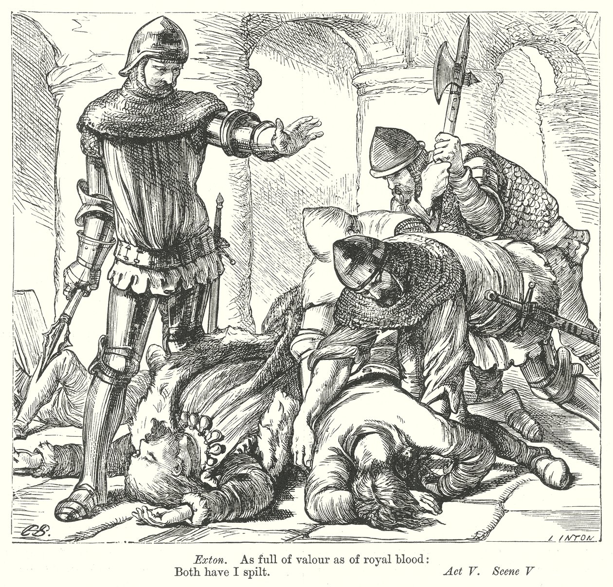 King Richard II by Henry Courtney (after) Selous