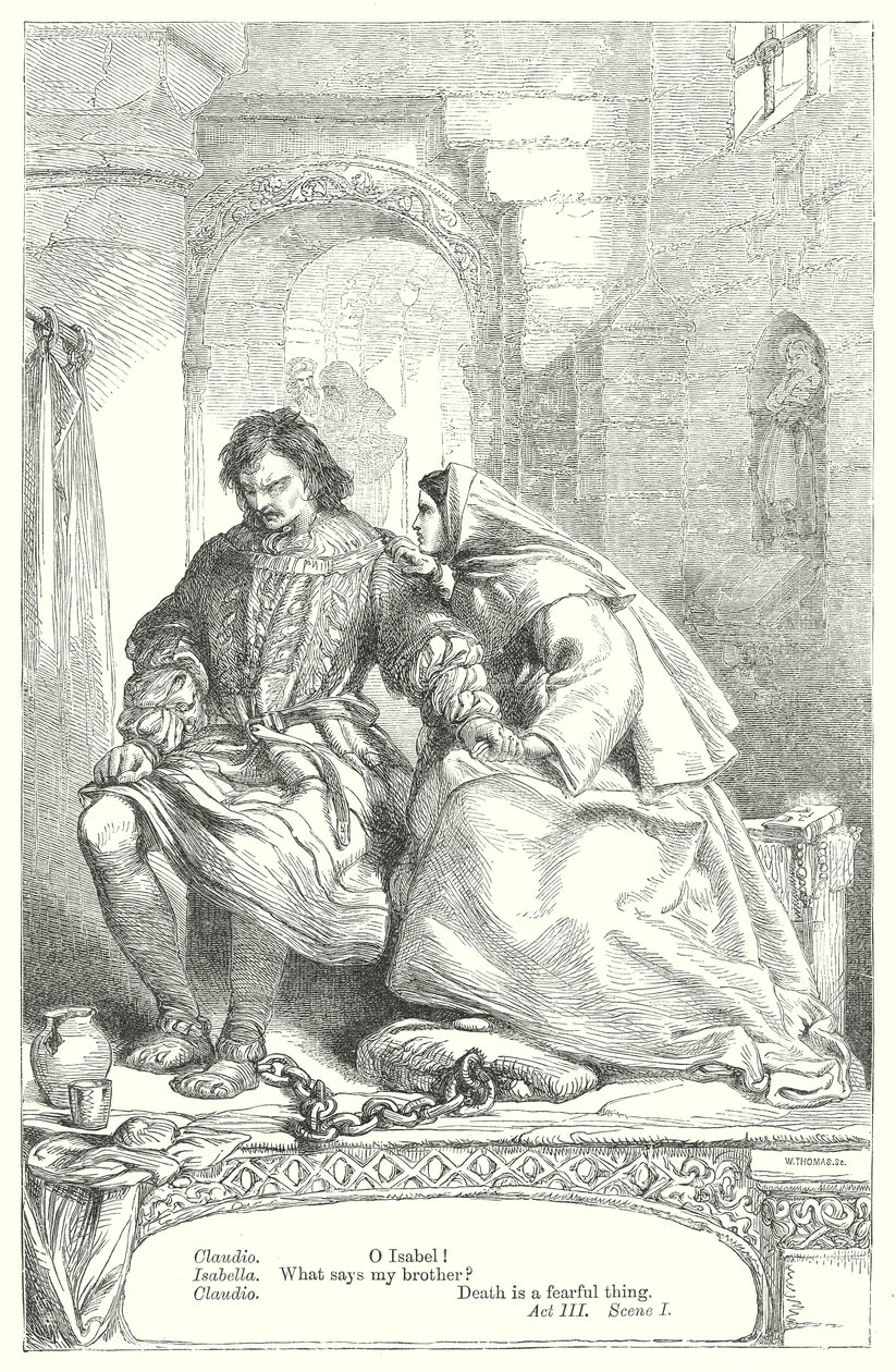 Measure for Measure by Henry Courtney (after) Selous