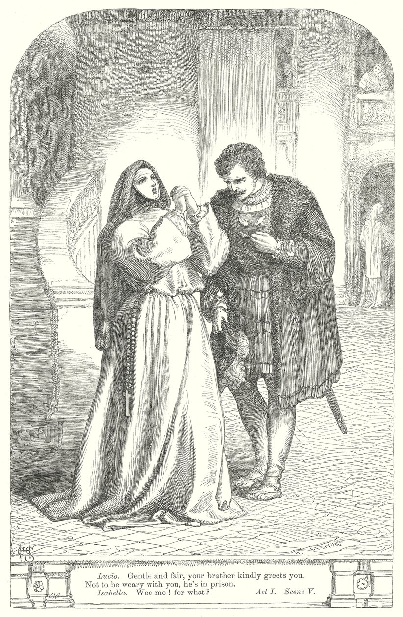 Measure for Measure by Henry Courtney (after) Selous